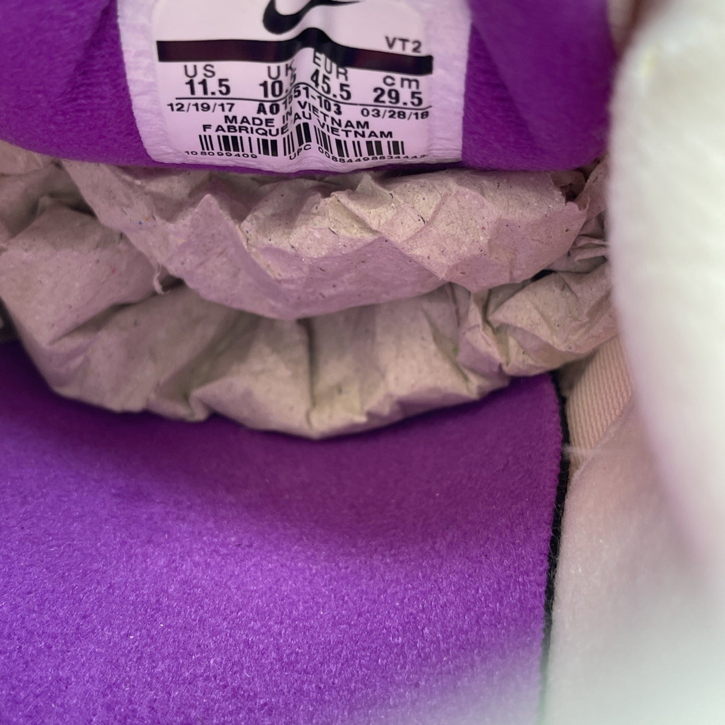 Size 11.5 - Nike Air Skylon 2 Court Purple (AO1551-103)