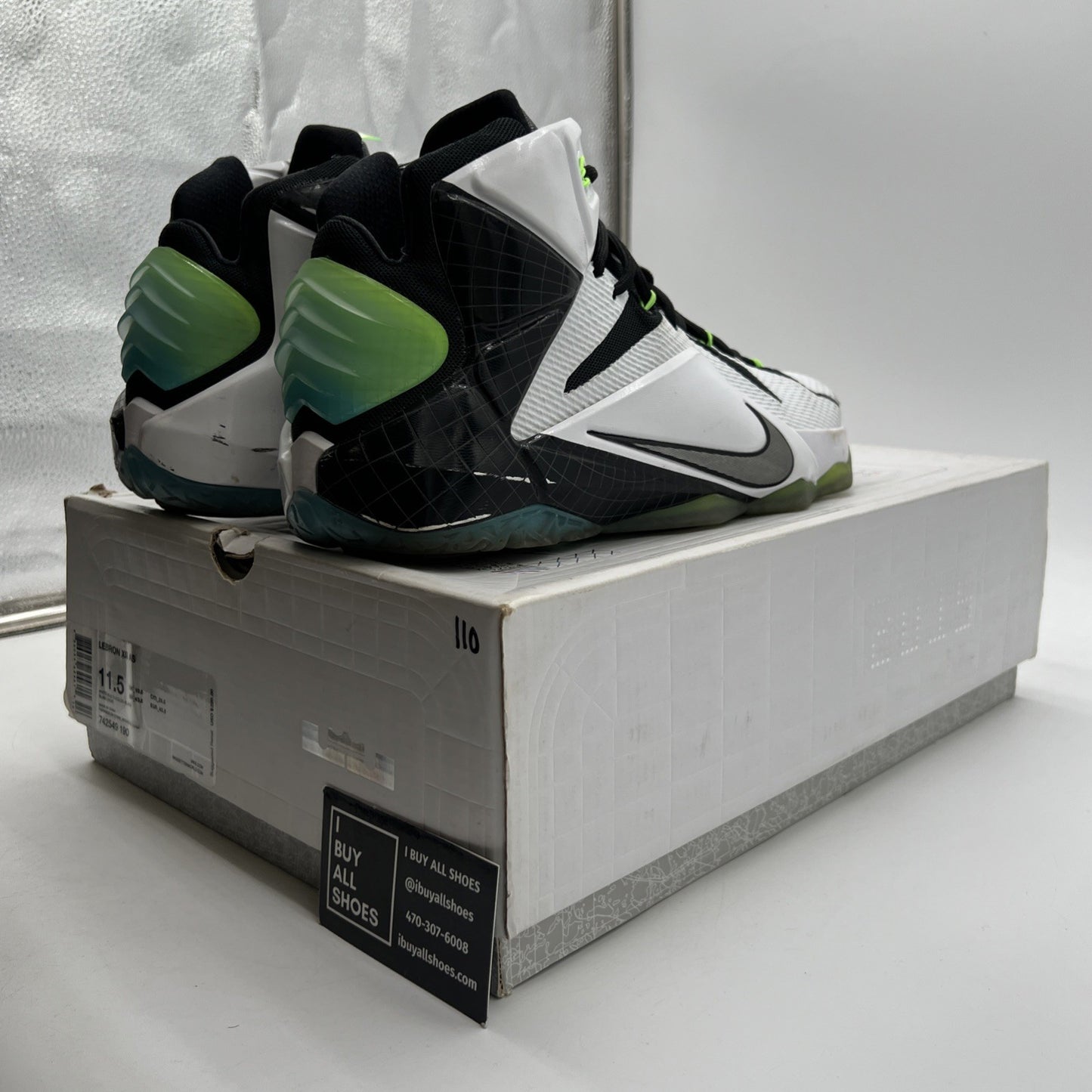 Size 11.5 - Nike LeBron 12 All Star (742549-190)