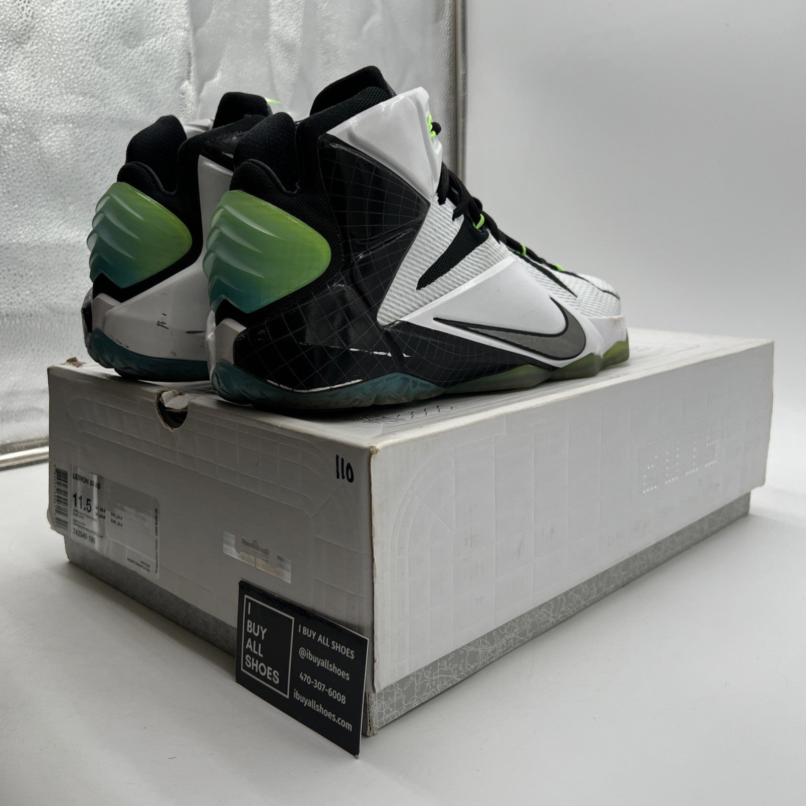 Size 11.5 - Nike LeBron 12 All Star (742549-190)