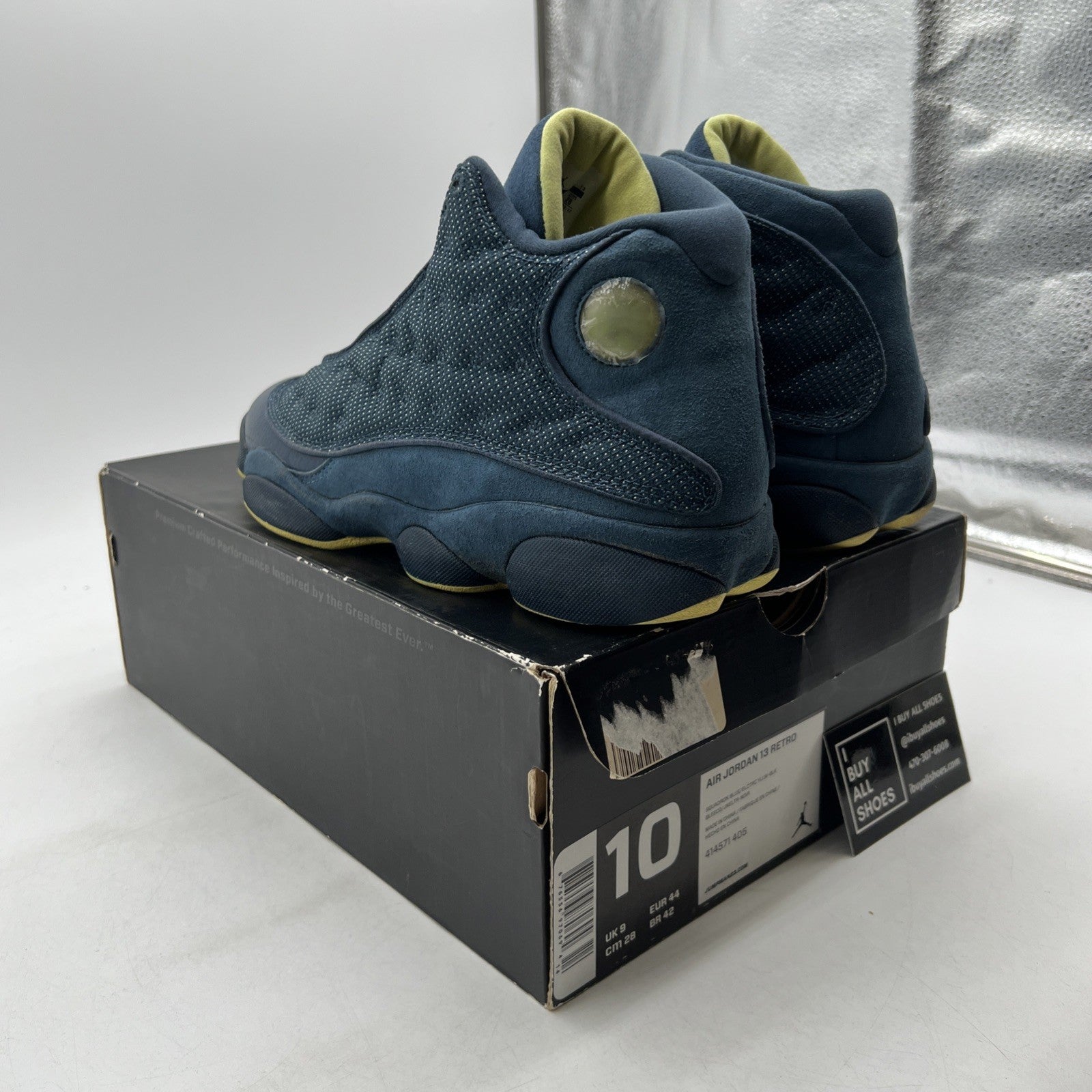 Size 10 - Air Jordan 13 Retro Squadron Blue (414571-405)