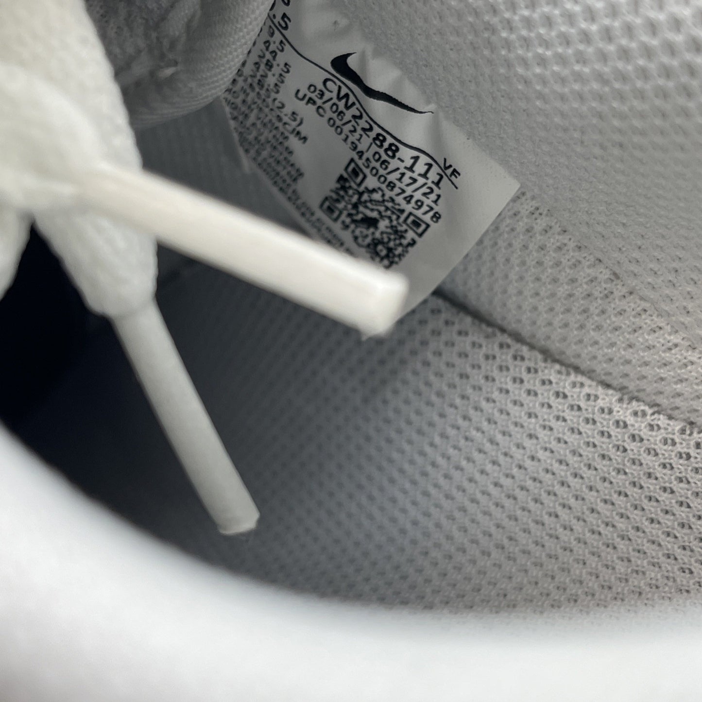 Size 10.5 - Nike Air Force 1 '07 Low Triple White (CV2288-111)