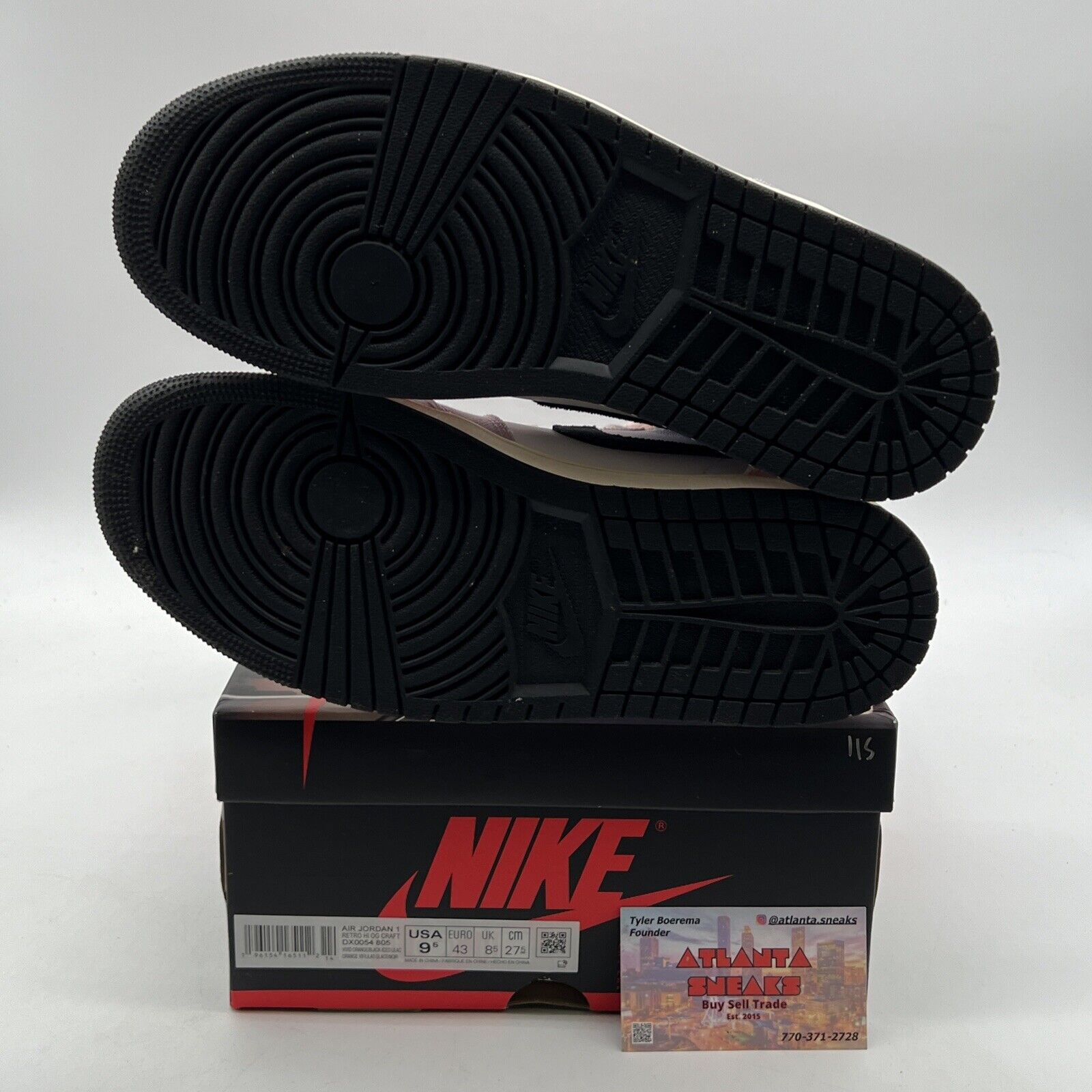 Size 9.5 - Air Jordan 1 Retro OG High Skyline (DX0055-805)