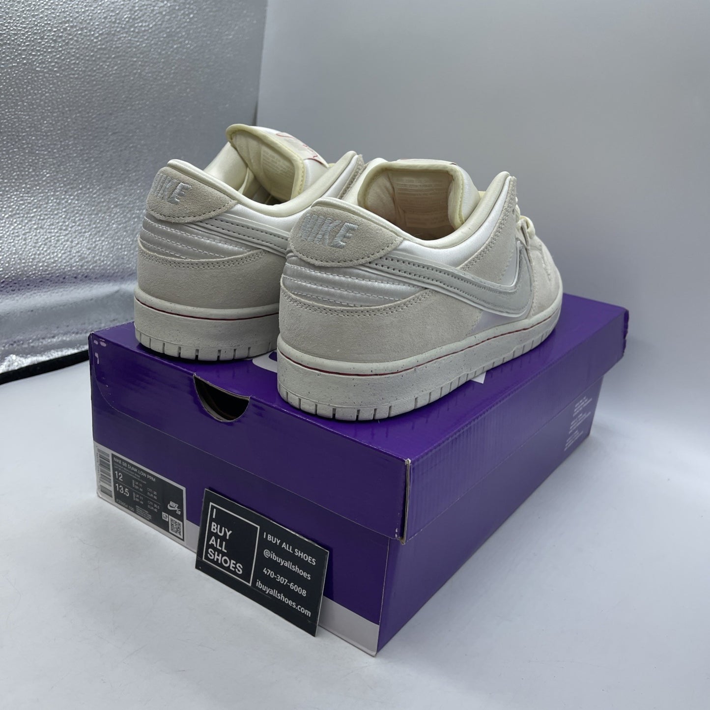 Size 12 - Nike Dunk Premium SB Low City of Love Collection Light Bone FZ5654-100