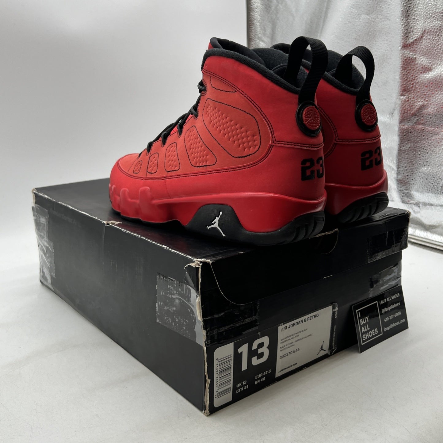 Size 13 - Air Jordan 9 Retro Motorboat Jones (302370-645)