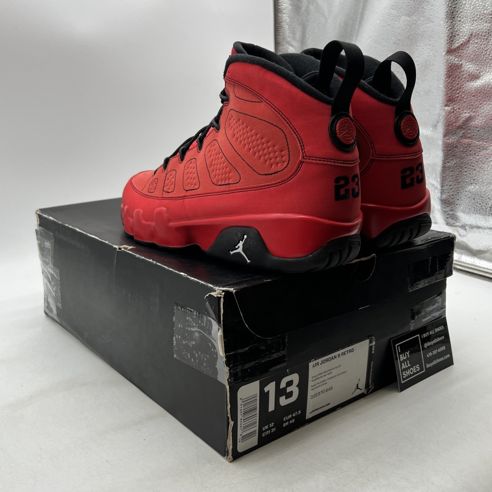 Size 13 - Air Jordan 9 Retro Motorboat Jones (302370-645)
