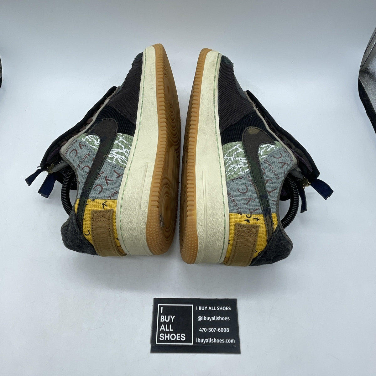 Size 9.5 - Nike Air Force 1 Low x Travis Scott Cactus Jack (CN2405-900)