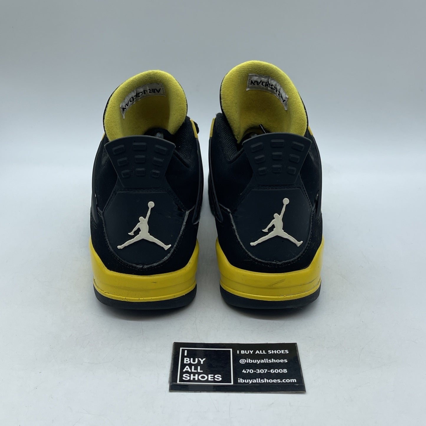 Size 9.5 - Air Jordan 4 Retro Low Thunder (308497-008)
