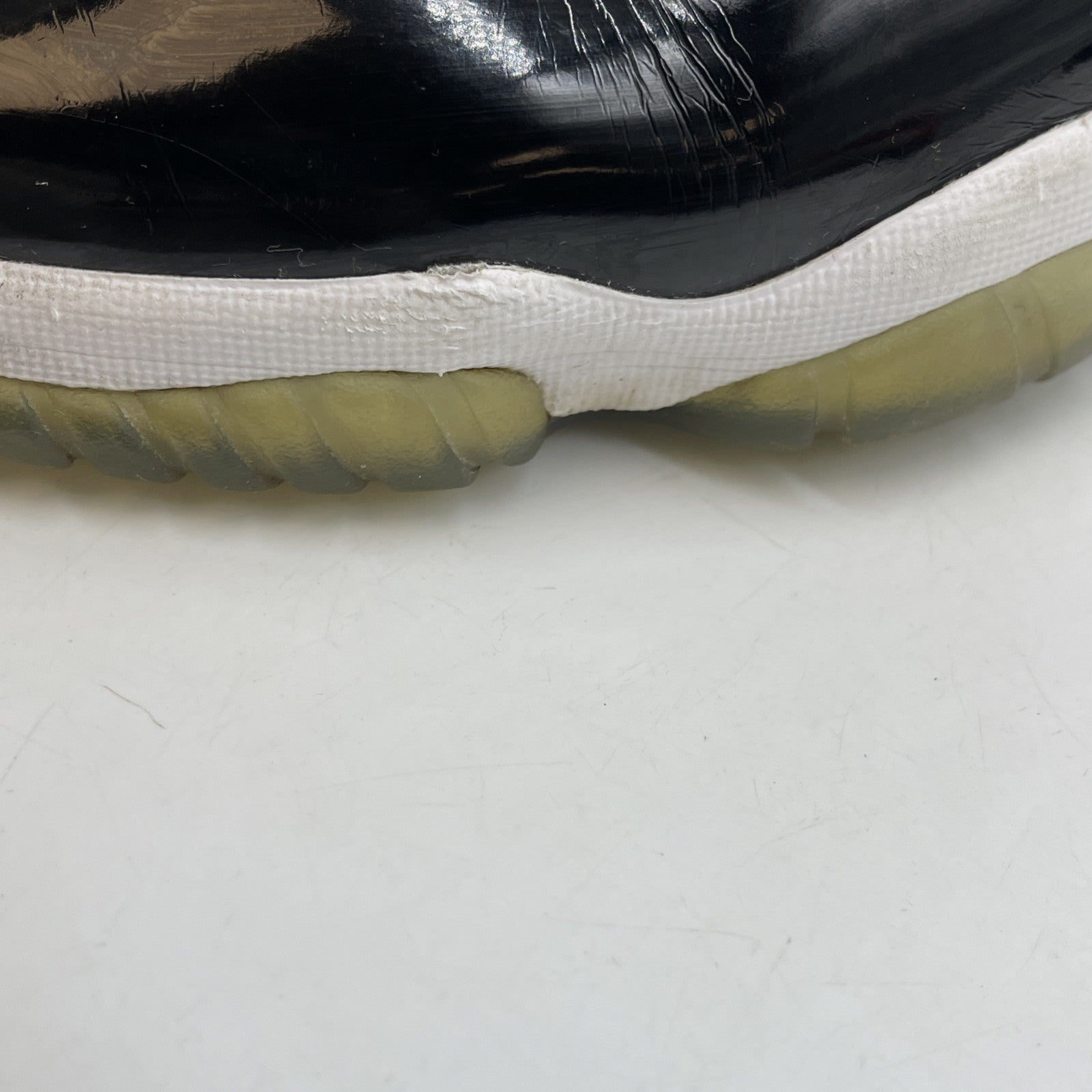 Size 10 - Jordan 11 Retro High Space Jam Black Leather Suede (378037-003)