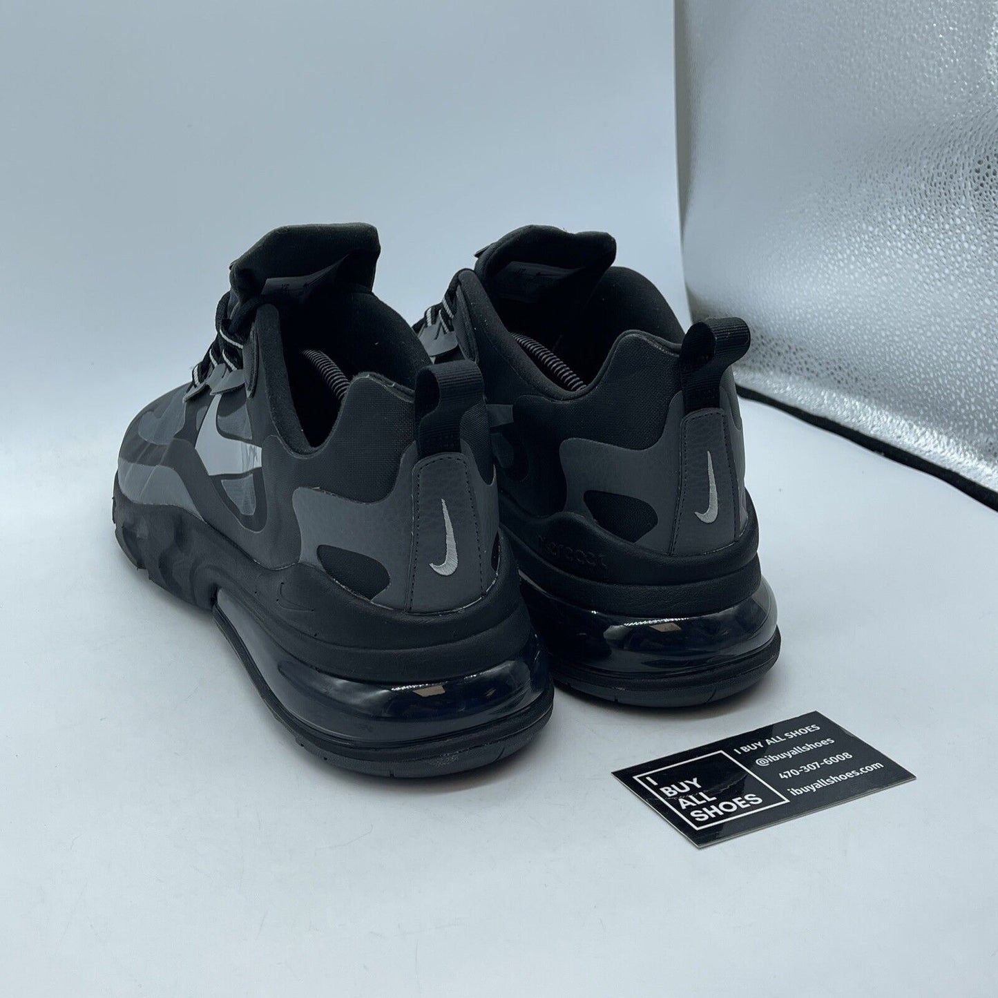 Size 12 - Nike Air Max 270 React WTR Waterproof Suede Leather (CD2049-001)