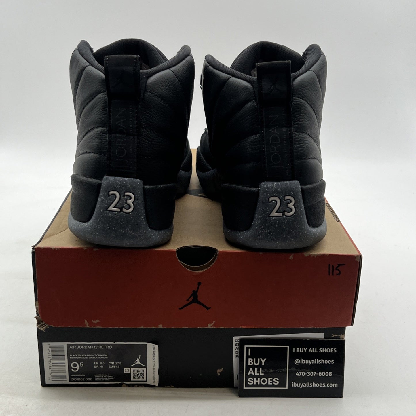 Size 9.5 - Air Jordan 12 Utility Grind (DC1062-006)