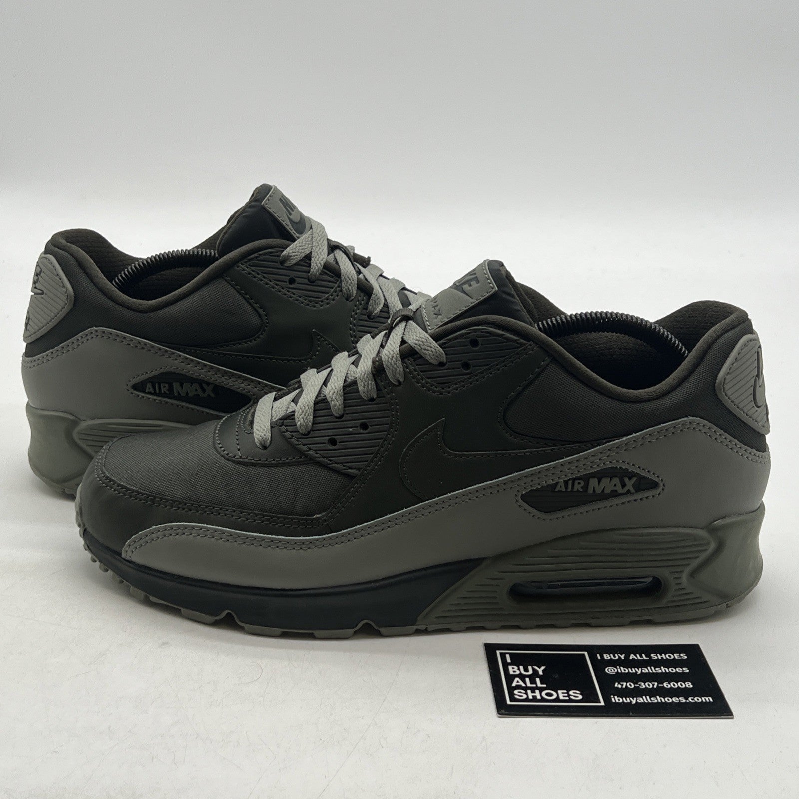 Size 11 - Nike Air Max 90 Essential Sequoia Dark Stucco (537384-308)