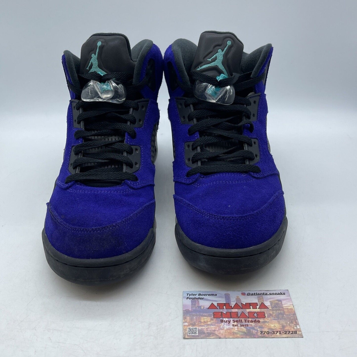 Size 10 - Jordan 5 Retro Alternate Grape 2020 Purple Black Blue (136027-500)