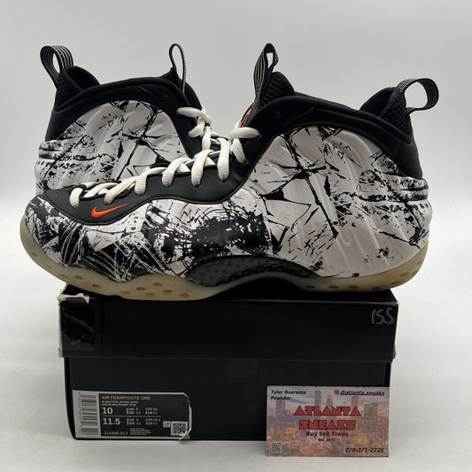 Size 10 - Nike Air Foamposite One Shattered Backboard Black White (314996-013)