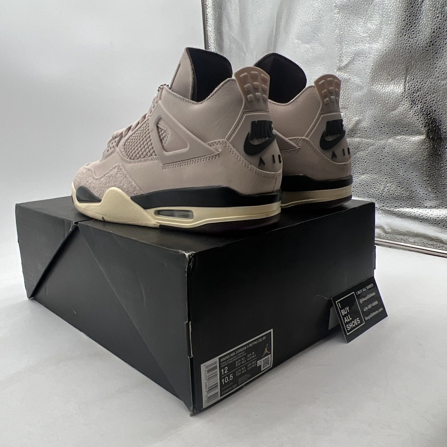 Size 12 - A Ma Maniére x Air Jordan 4 Retro While You Were Sleeping W FZ4810-200