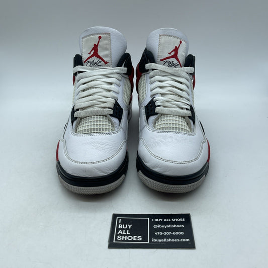 Size 8 - Air Jordan 4 Retro Mid Red Cement (DH6927-161)