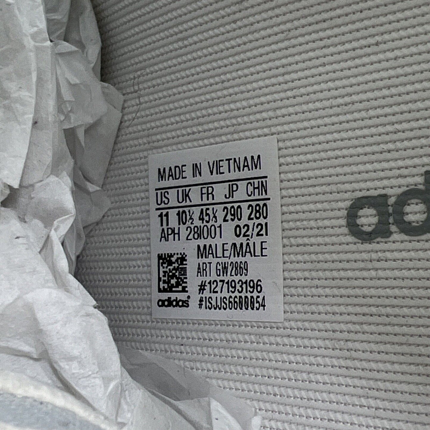 Size 11.5 - adidas Yeezy Boost 350 V2 Mono Ice (GW2869)