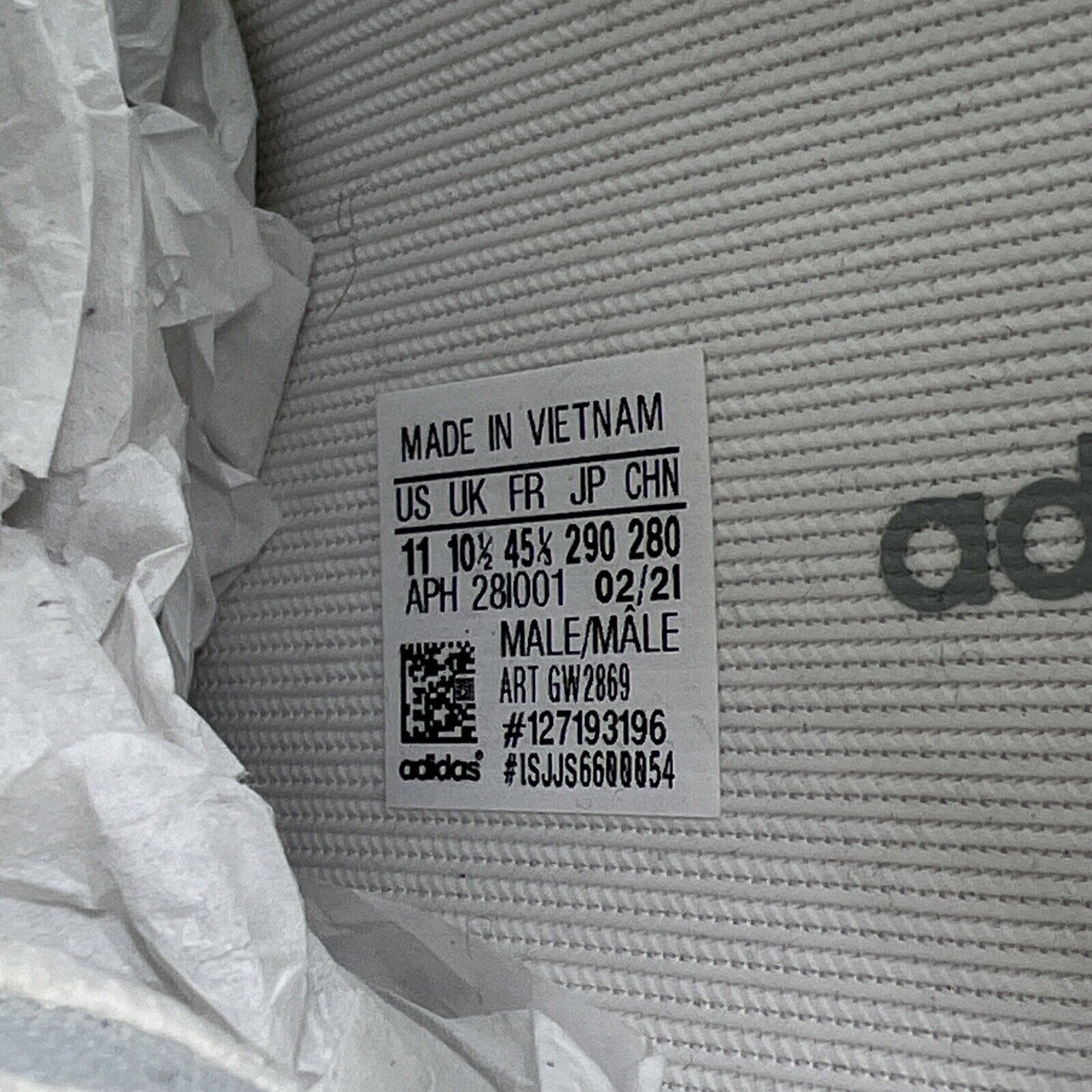 Size 11.5 - adidas Yeezy Boost 350 V2 Mono Ice (GW2869)