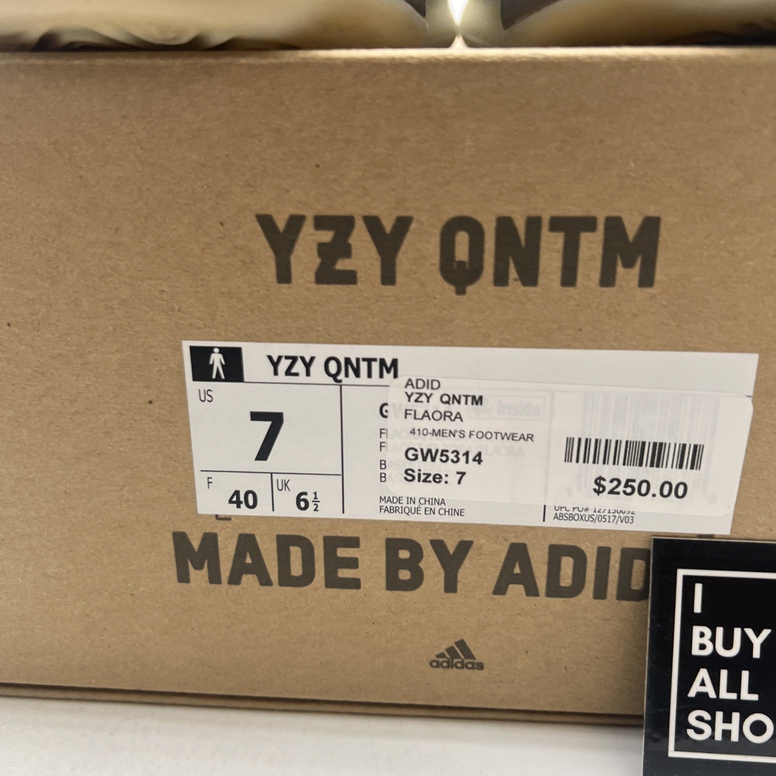 Size 7 - adidas Yeezy Quantum Flash Orange (GW5314)