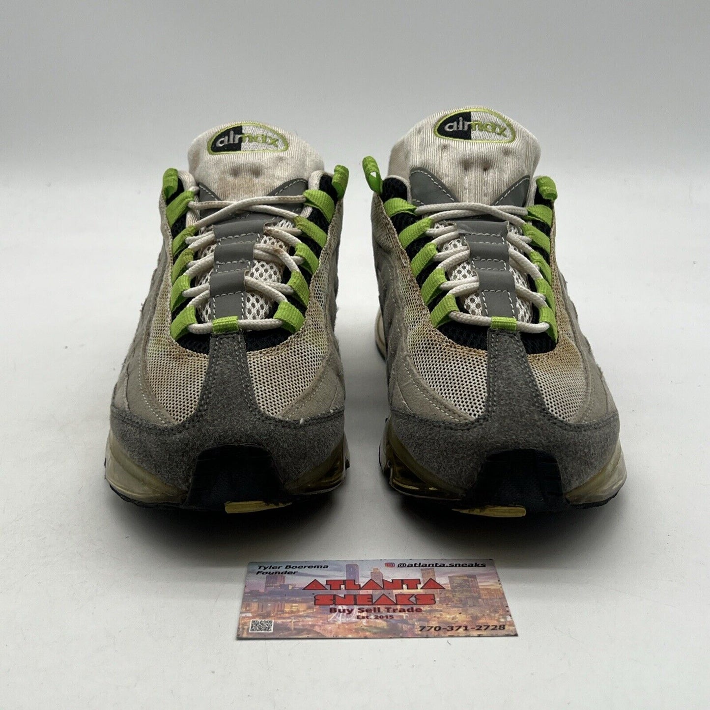 Size 7 - Nike Air Max 95 360 One Time Only Collector's Pack Neon (313866-271)