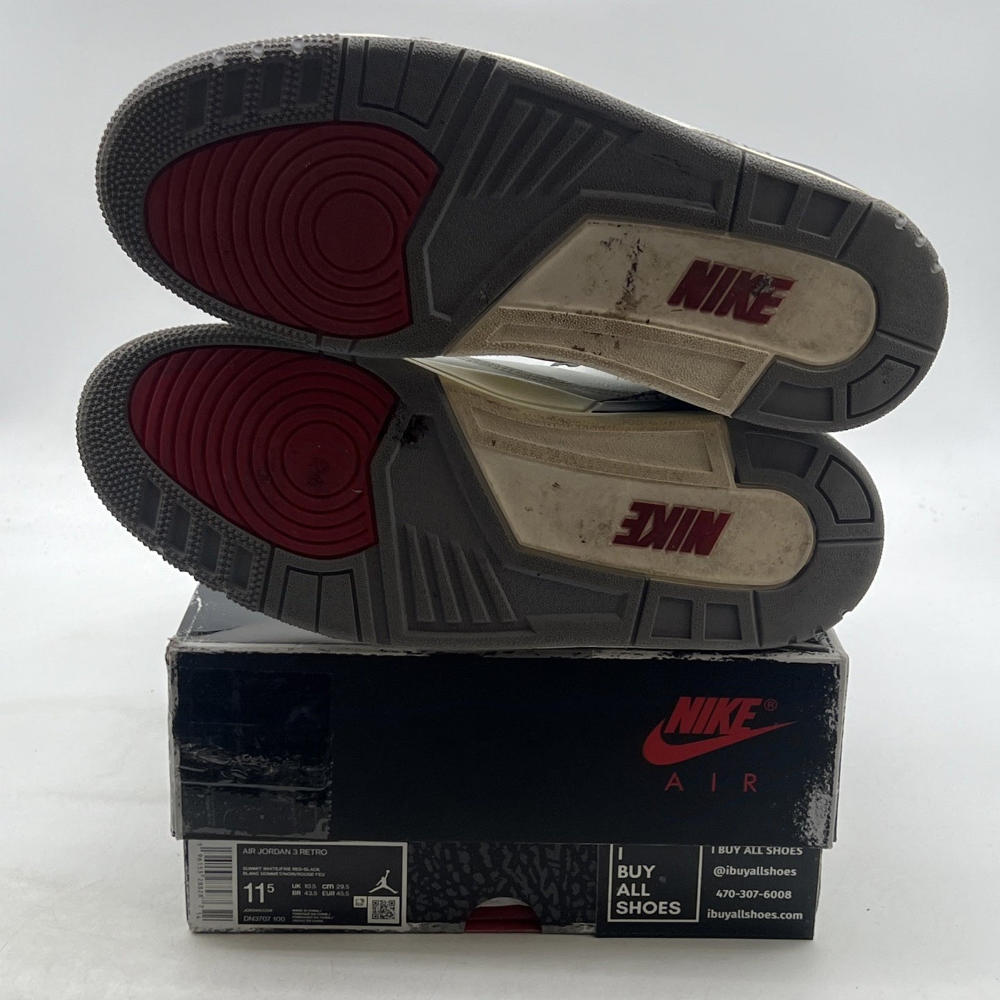 Size 11.5 - Air Jordan 3 Retro Mid White Cement Reimagined (DN3707-100)