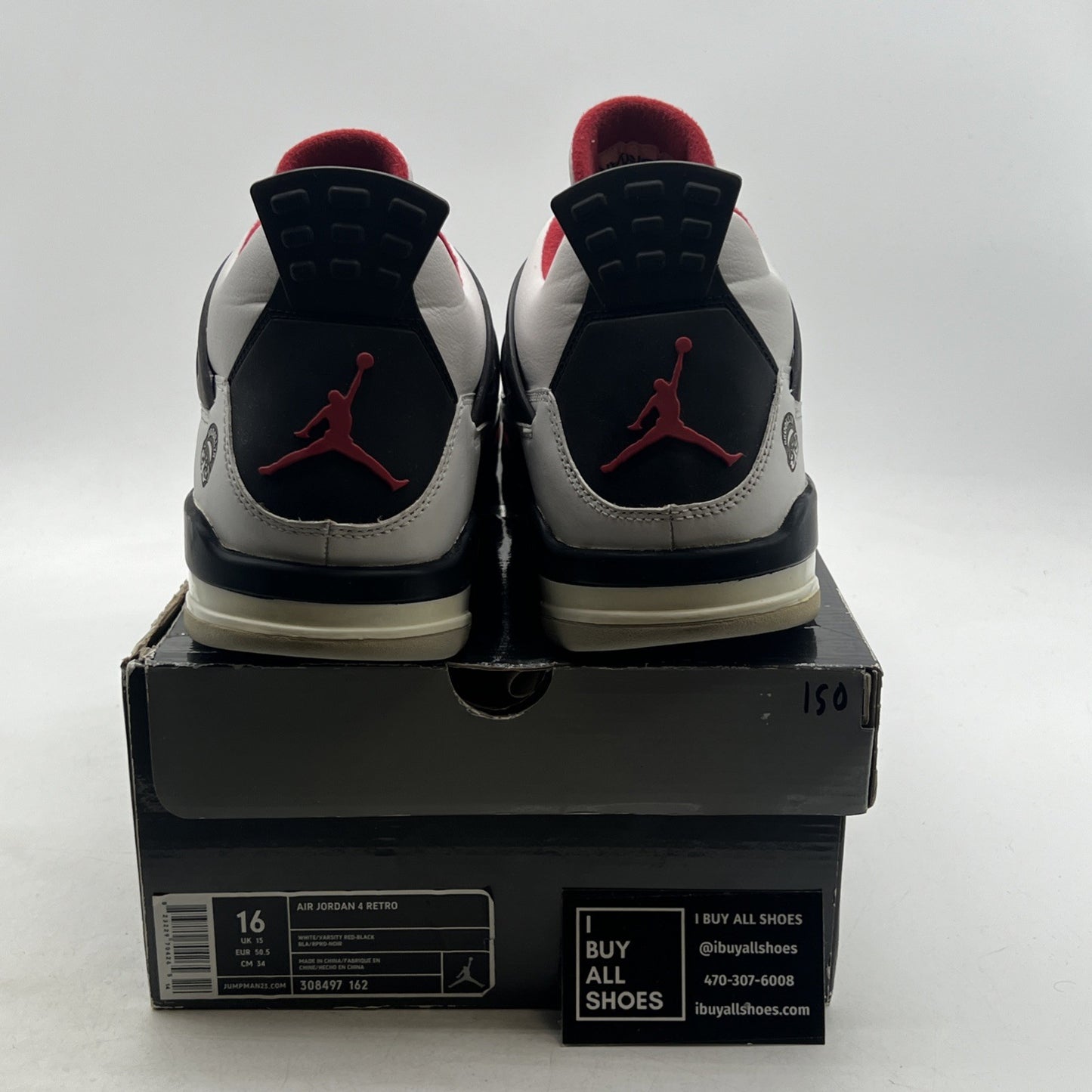 Size 16 - Air Jordan 4 Retro Mars Blackmon (308497-162)