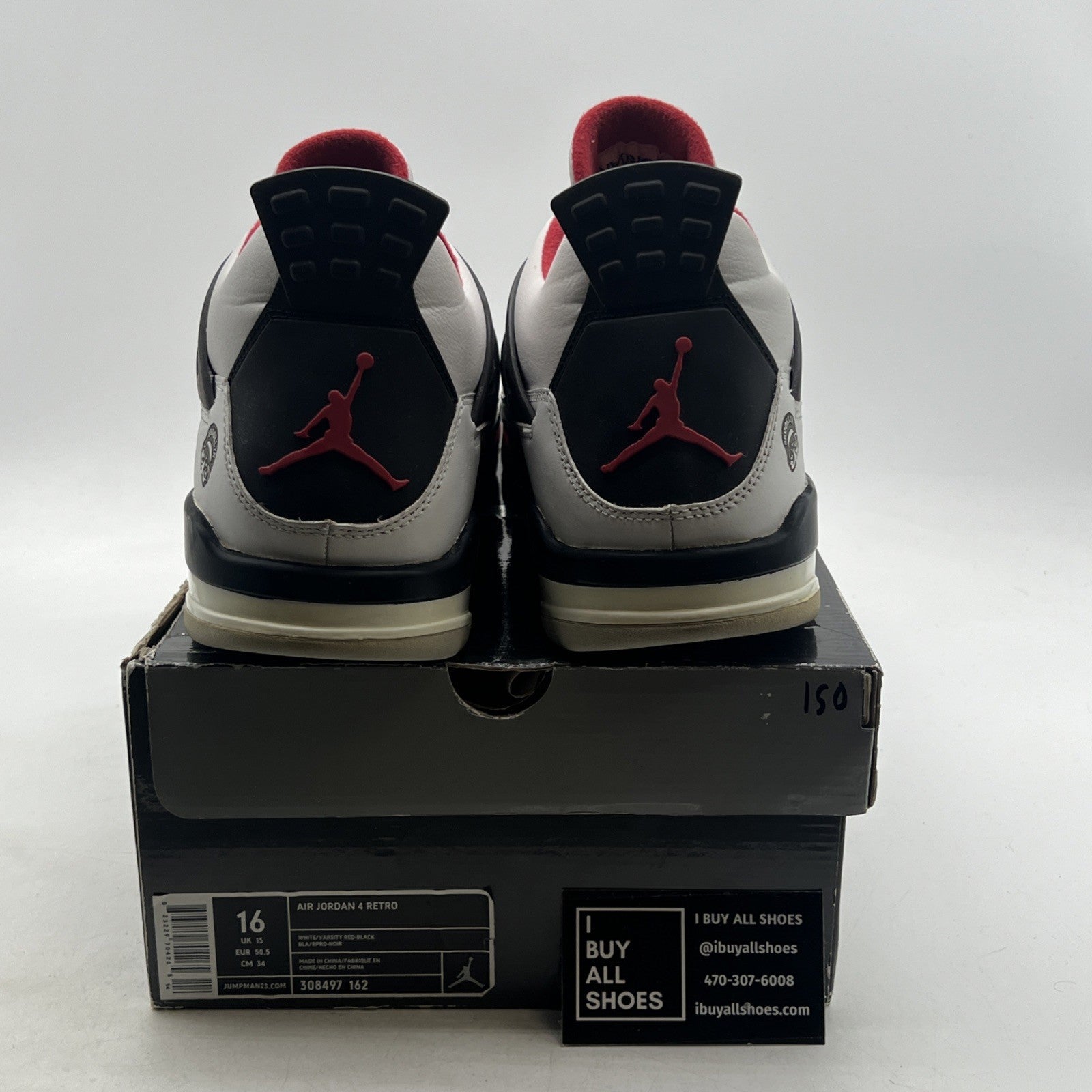 Size 16 - Air Jordan 4 Retro Mars Blackmon (308497-162)