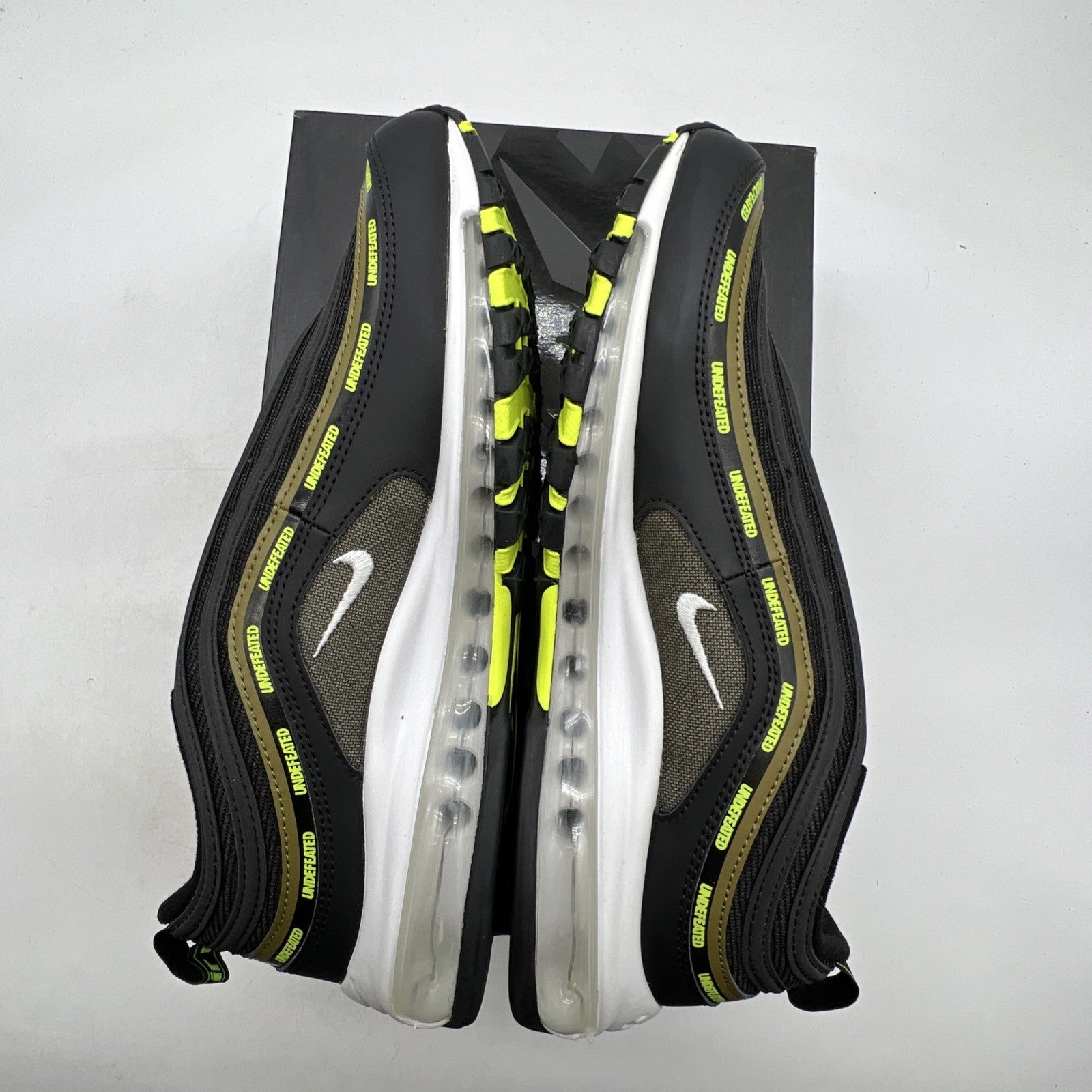 Size 10.5 - Nike Undefeated x Air Max 97 Black Volt (DC4830-001)
