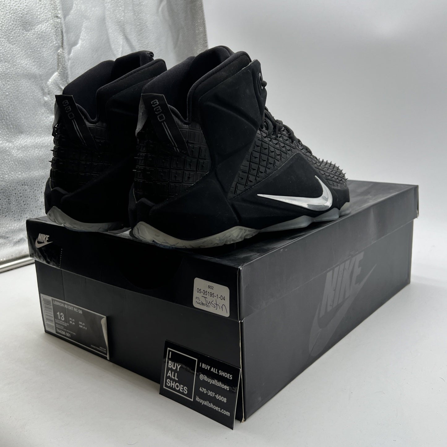 Size 13 - Nike LeBron 12 EXT Rubber City (744286-001)