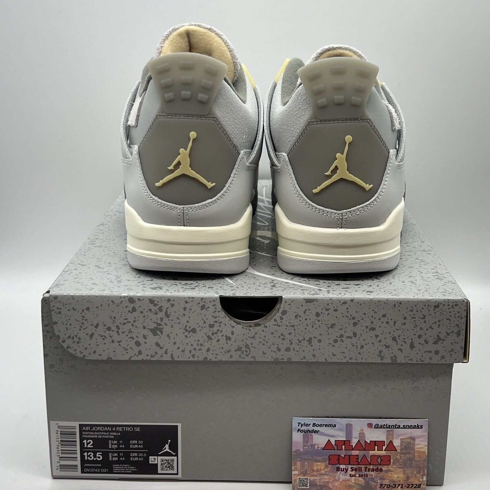 Size 12 - Jordan 4 Retro SE Low Craft Brand New Og All