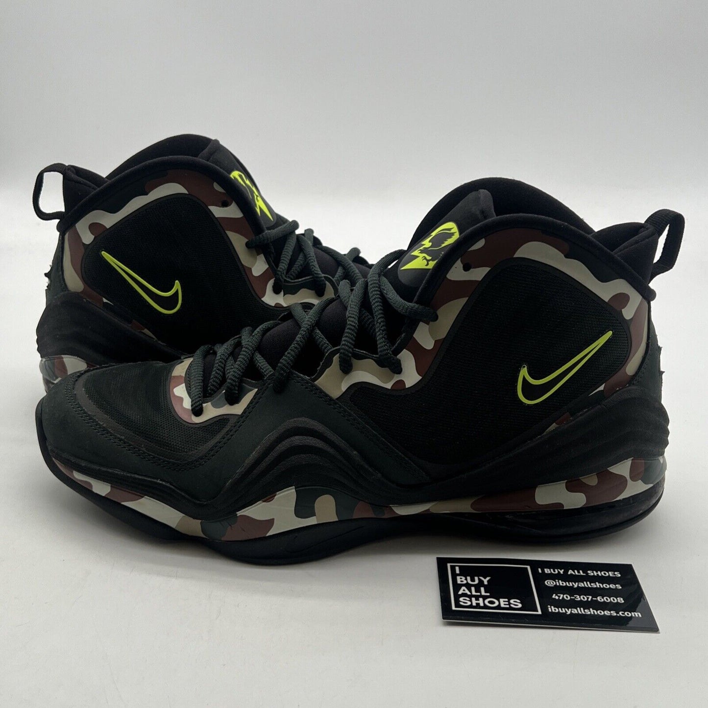 Size 11.5 - Nike Air Penny 5 Camo Camo