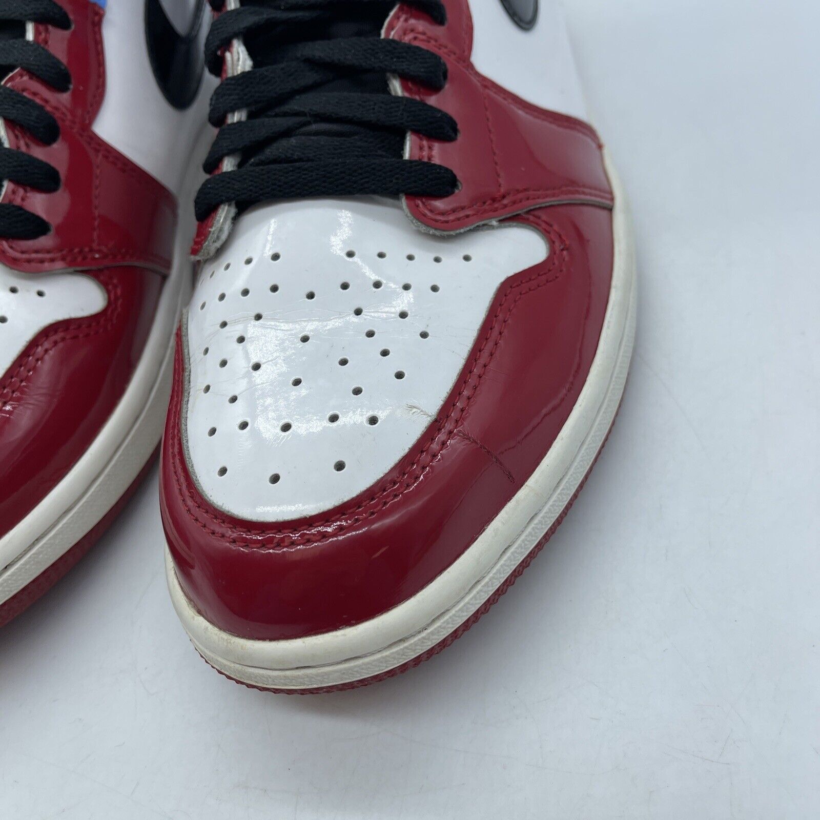 Size 12 - Jordan 1 Retro OG High Fearless Blue Red White Leather (CK5666-100)