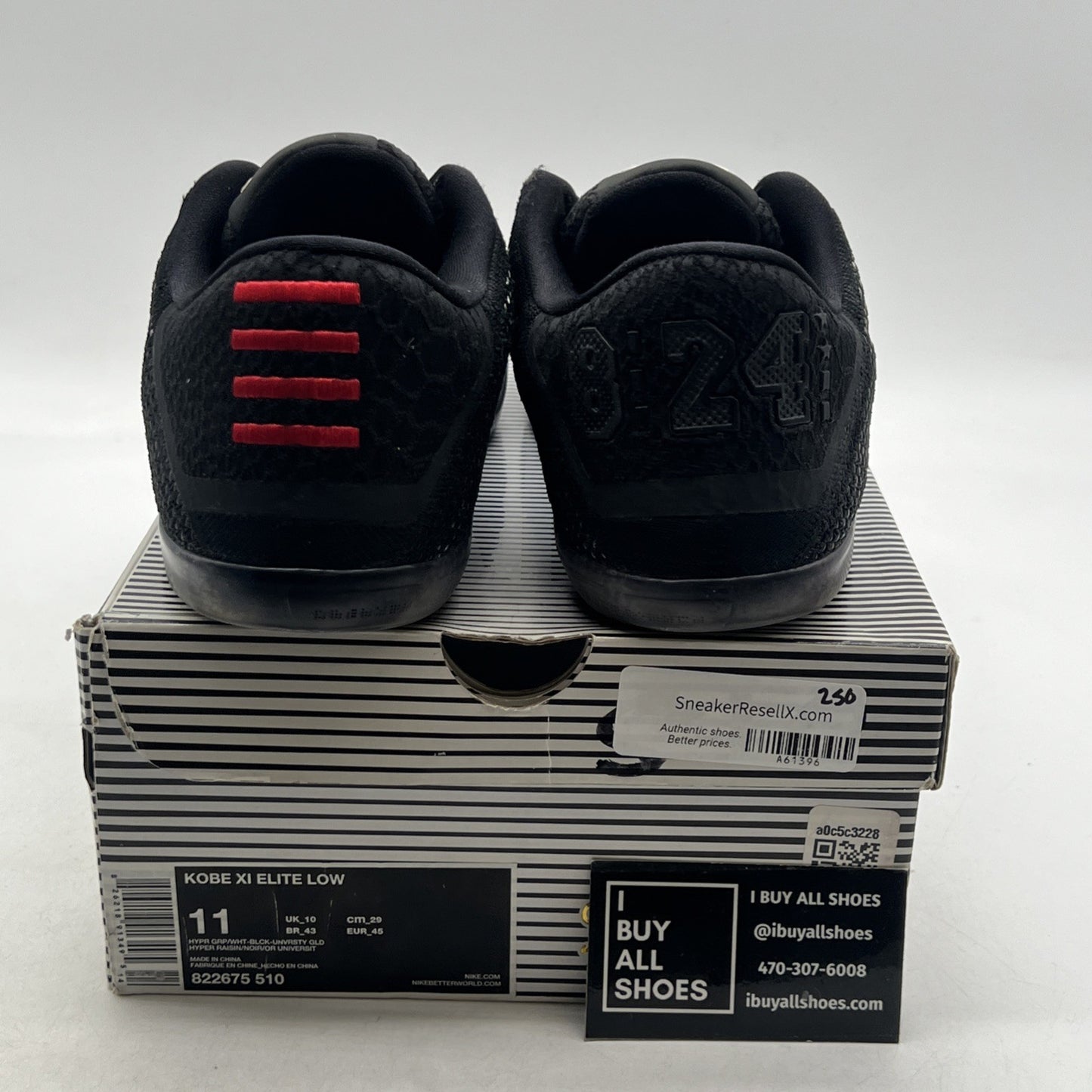 Size 11 - Nike Kobe 11 Elite Low Eulogy (822675-510)