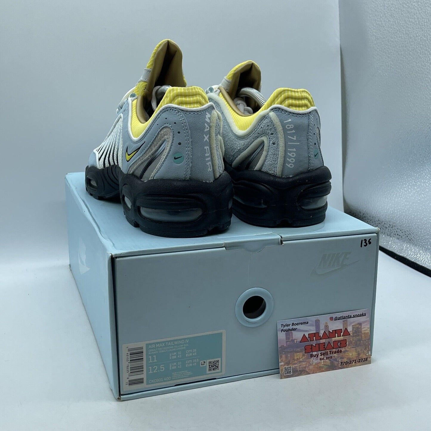 Size 11 - Nike Sneakersnstuff x Air Max Tailwind 4 20th Anniversary (CK0901-400)