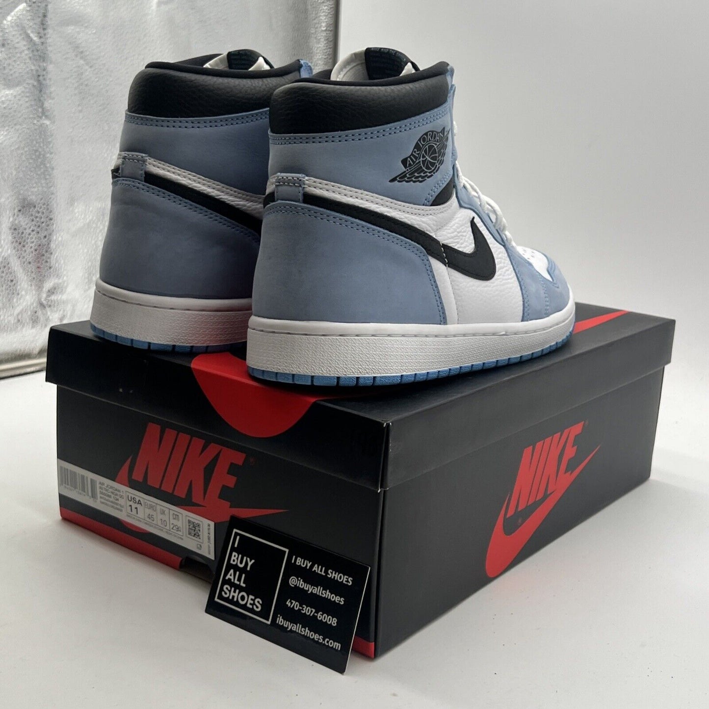 Size 11 - Air Jordan 1 Retro OG High University Blue (555088-134)