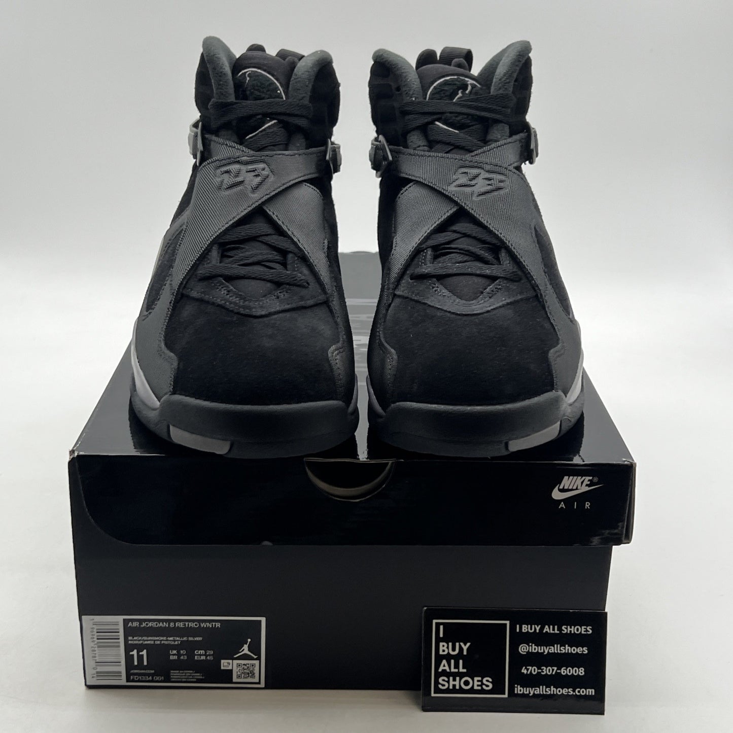 Size 11 - Air Jordan 8 Retro Winterized Gunsmoke (FD1334-001)