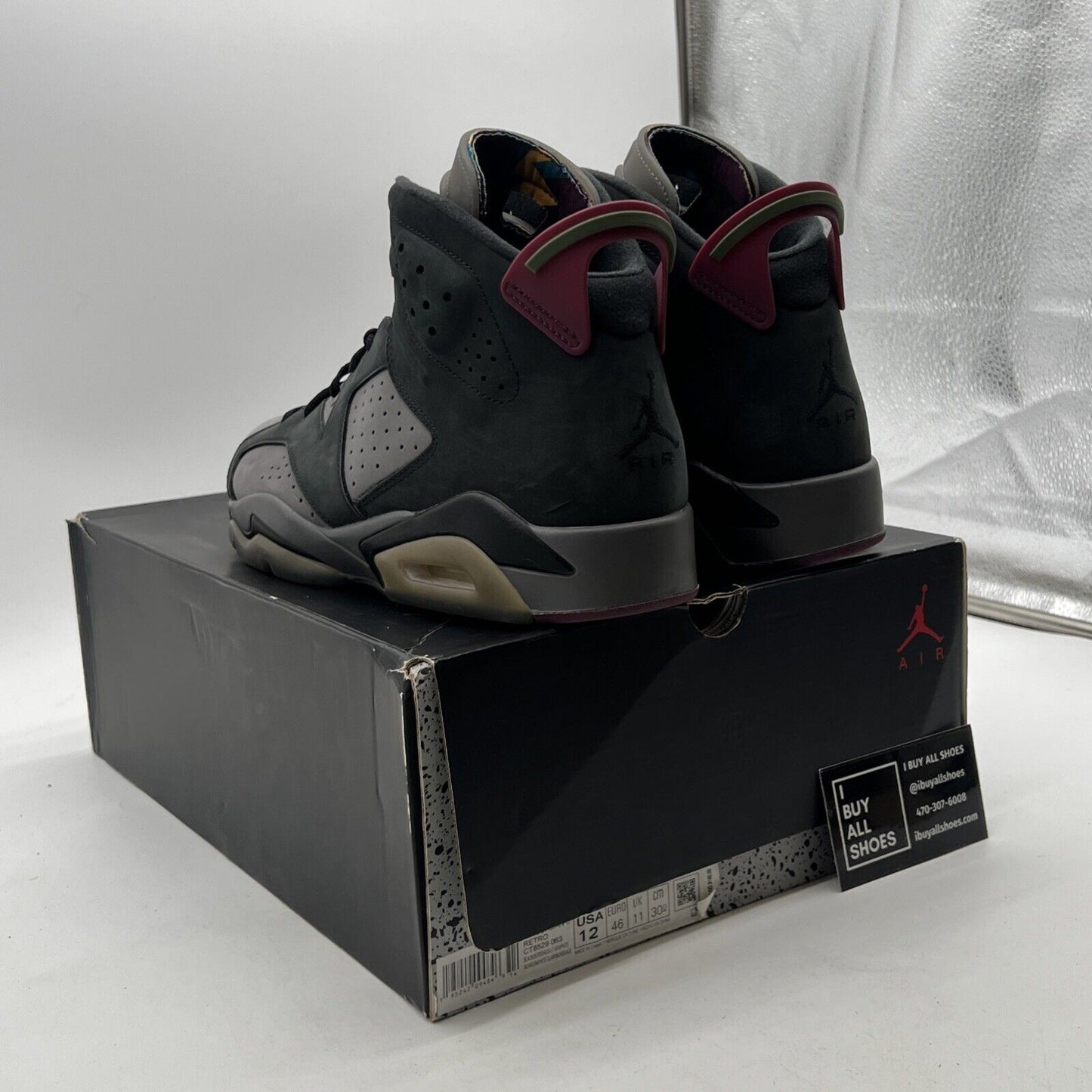 Size 12 - Air Jordan 6 Bordeaux (CT8529-063)