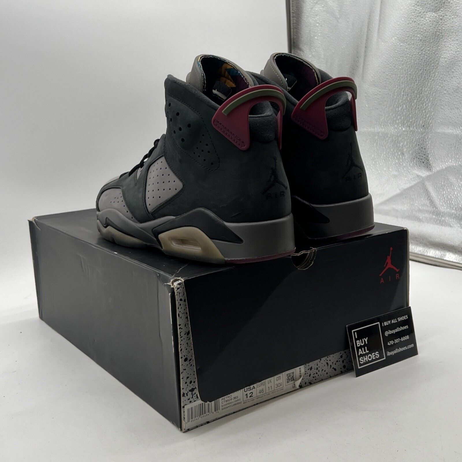 Size 12 - Air Jordan 6 Bordeaux (CT8529-063)
