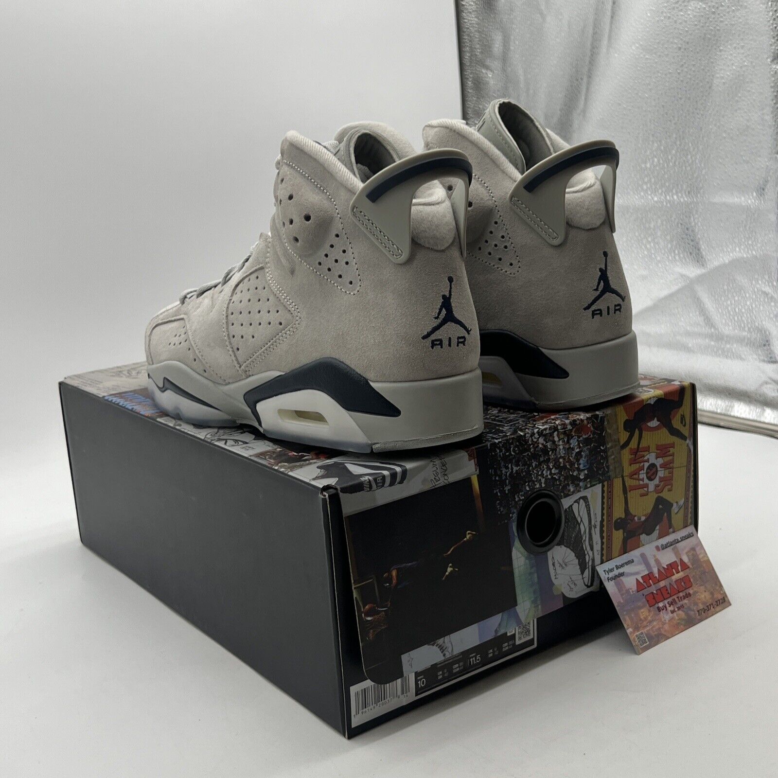 Size 10 - Air Jordan 6 Retro Mid Georgetown (CT8529-012)