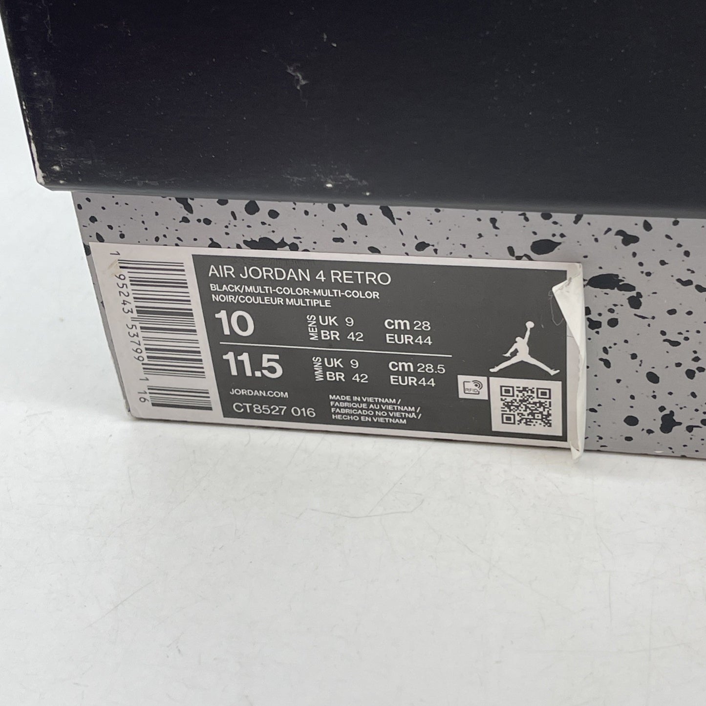 Size 10 - Air Jordan 4 Retro Mid Red Thunder (CT8527–016)
