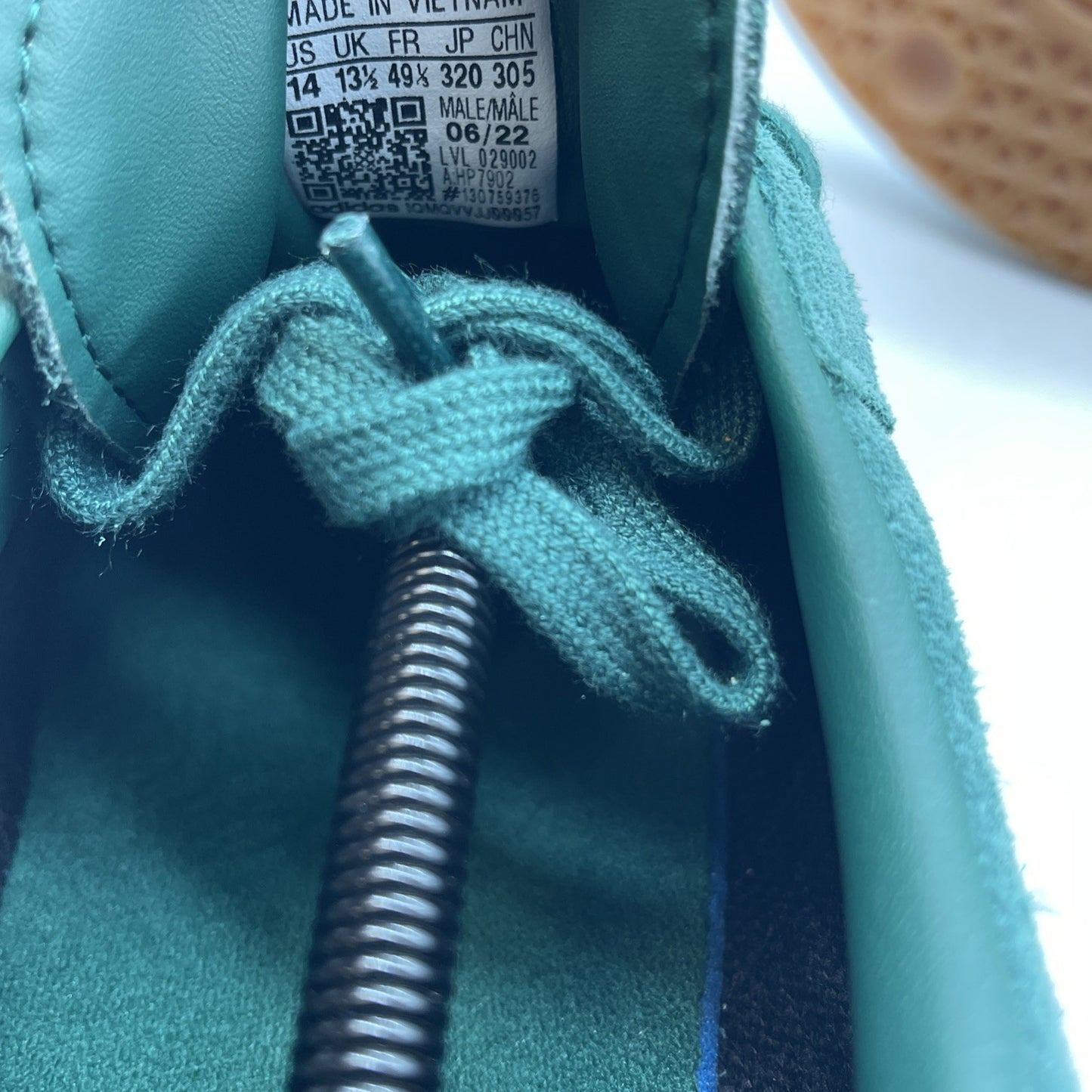 Size 14 - Adidas Samba OG Collegiate Green Gum (HP7902)