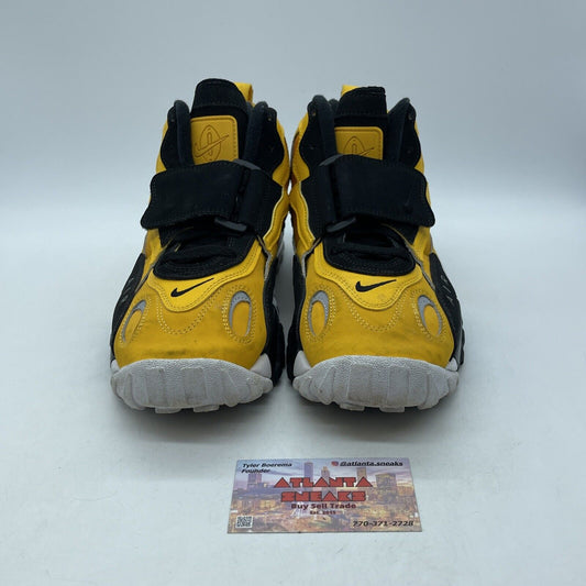 Size 8 - Nike Air Max Speed Turf Steelers Yellow. Black Suede (BV1165-700)