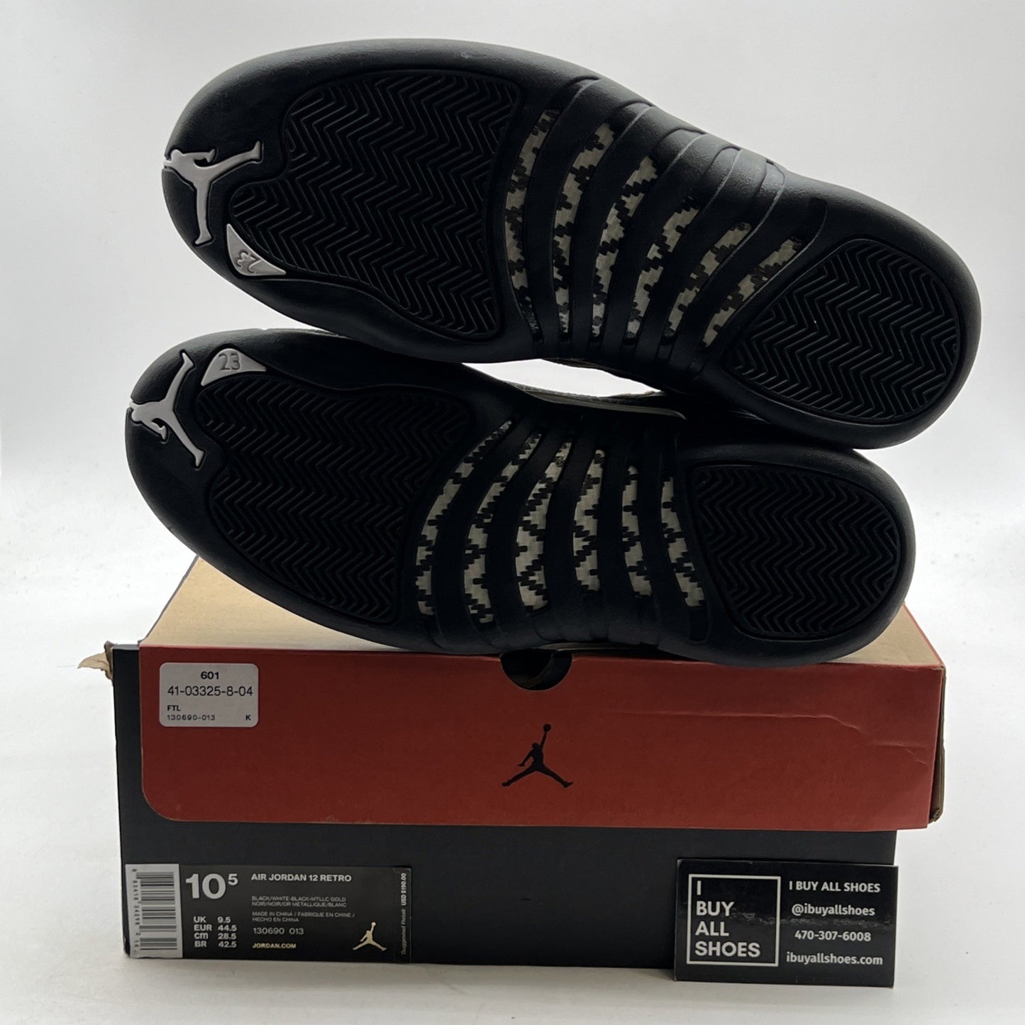 Size 10.5 - Air Jordan 12 Retro The Master (130690-013)