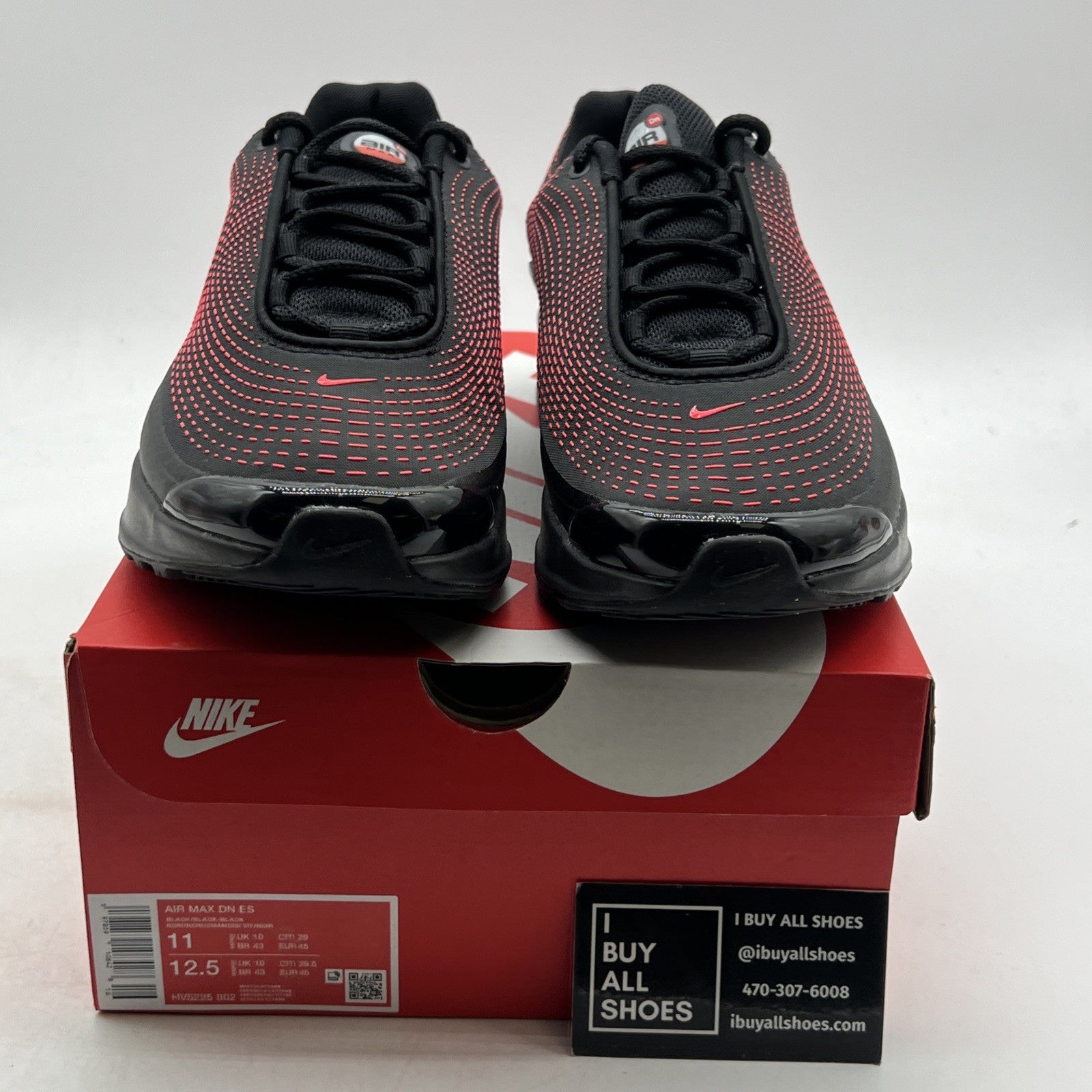 Size 11 - Nike Air Max DN Essential Black Bright Crimson (HV5235-002)