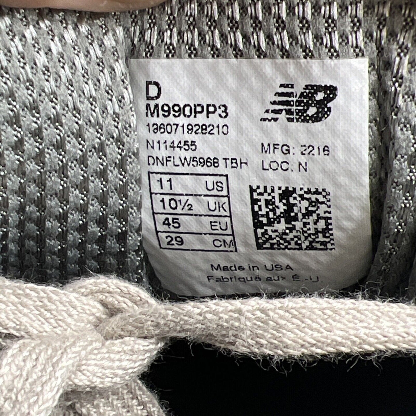 Size 11 - New Balance Patta x 990v3 Made in USA Keep Your Family Close (M990PP3)
