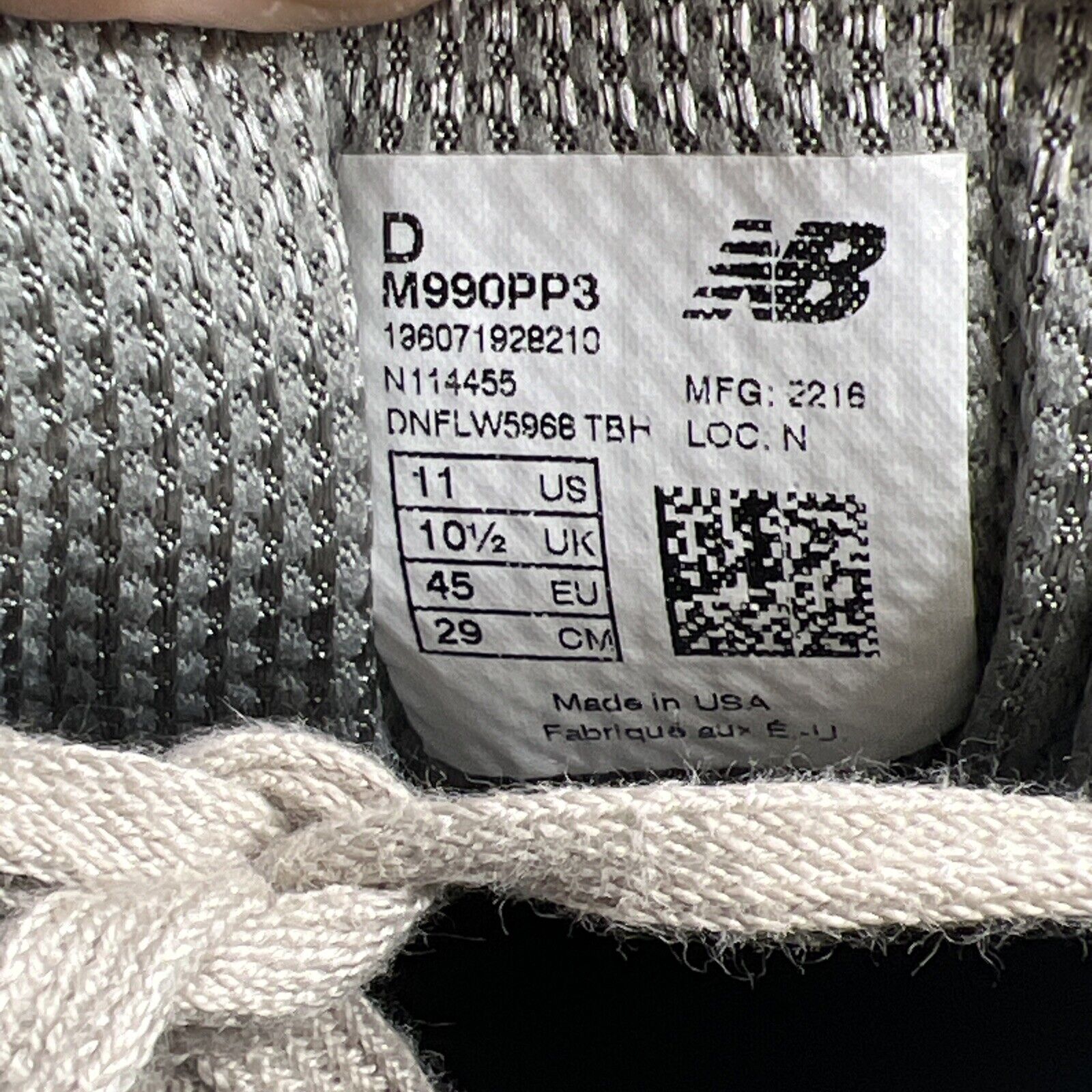 Size 11 - New Balance Patta x 990v3 Made in USA Keep Your Family Close (M990PP3)