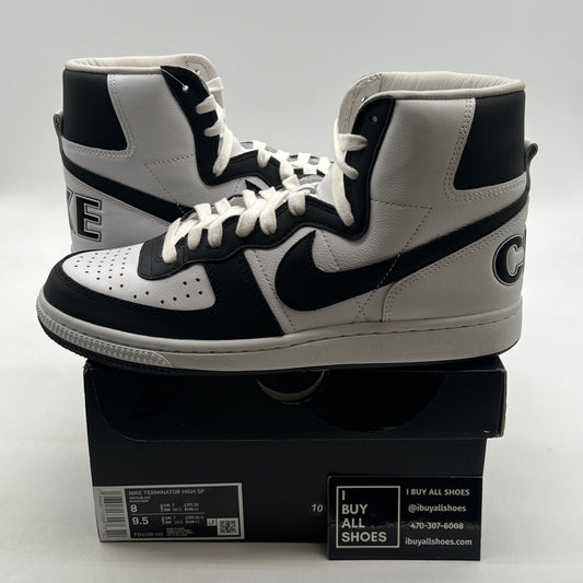 Size 8 - Nike Comme des Garçons Homme Plus x Terminator High Black (FD4159-101)