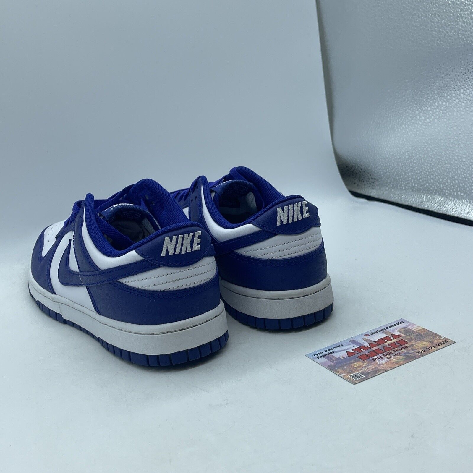 Size 8 - Dunk Low Concord Blue White Leather (DV0833-103)