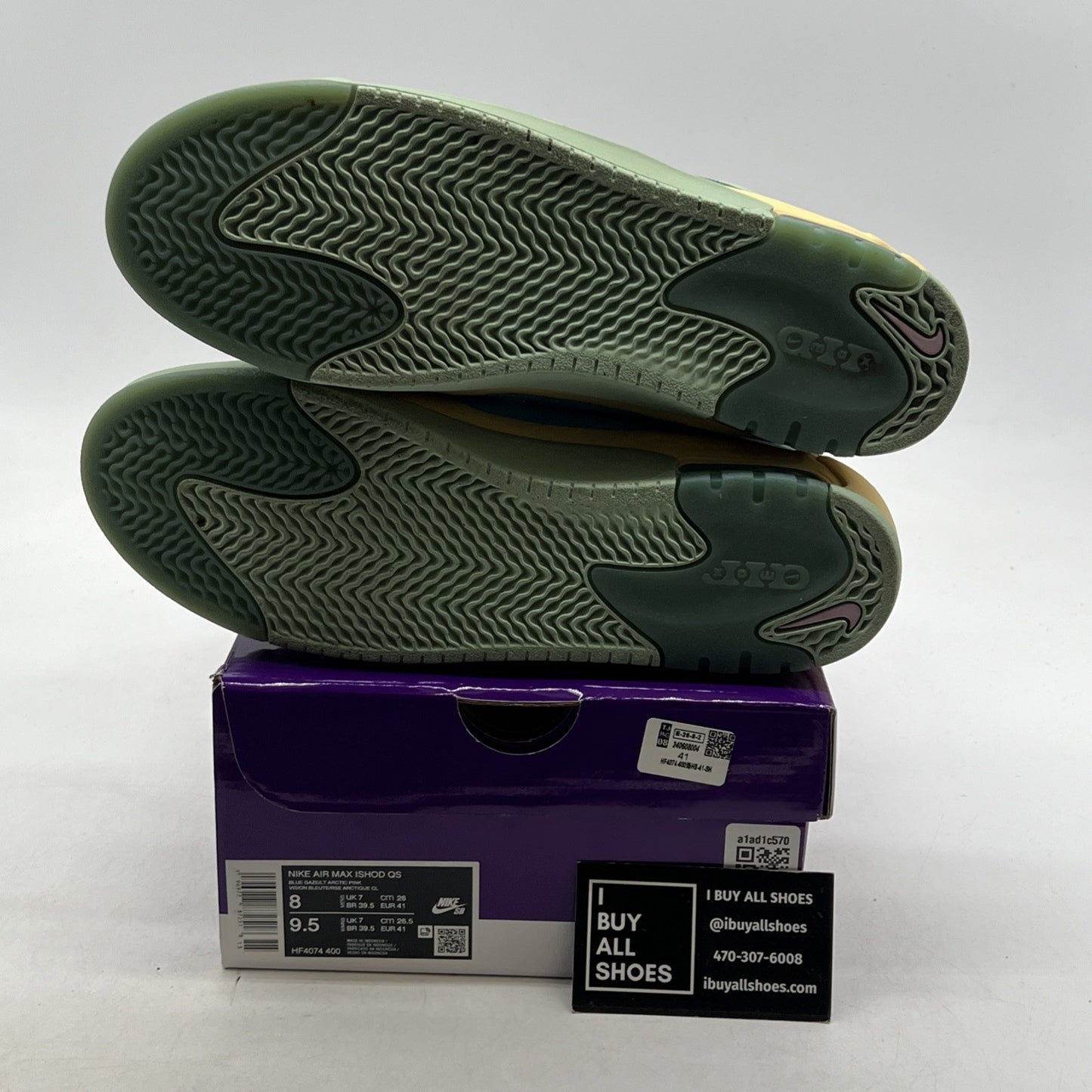 Size 8 - Nike Verdy x Air Max Ishod Wair SB Visty (HF4074-400)