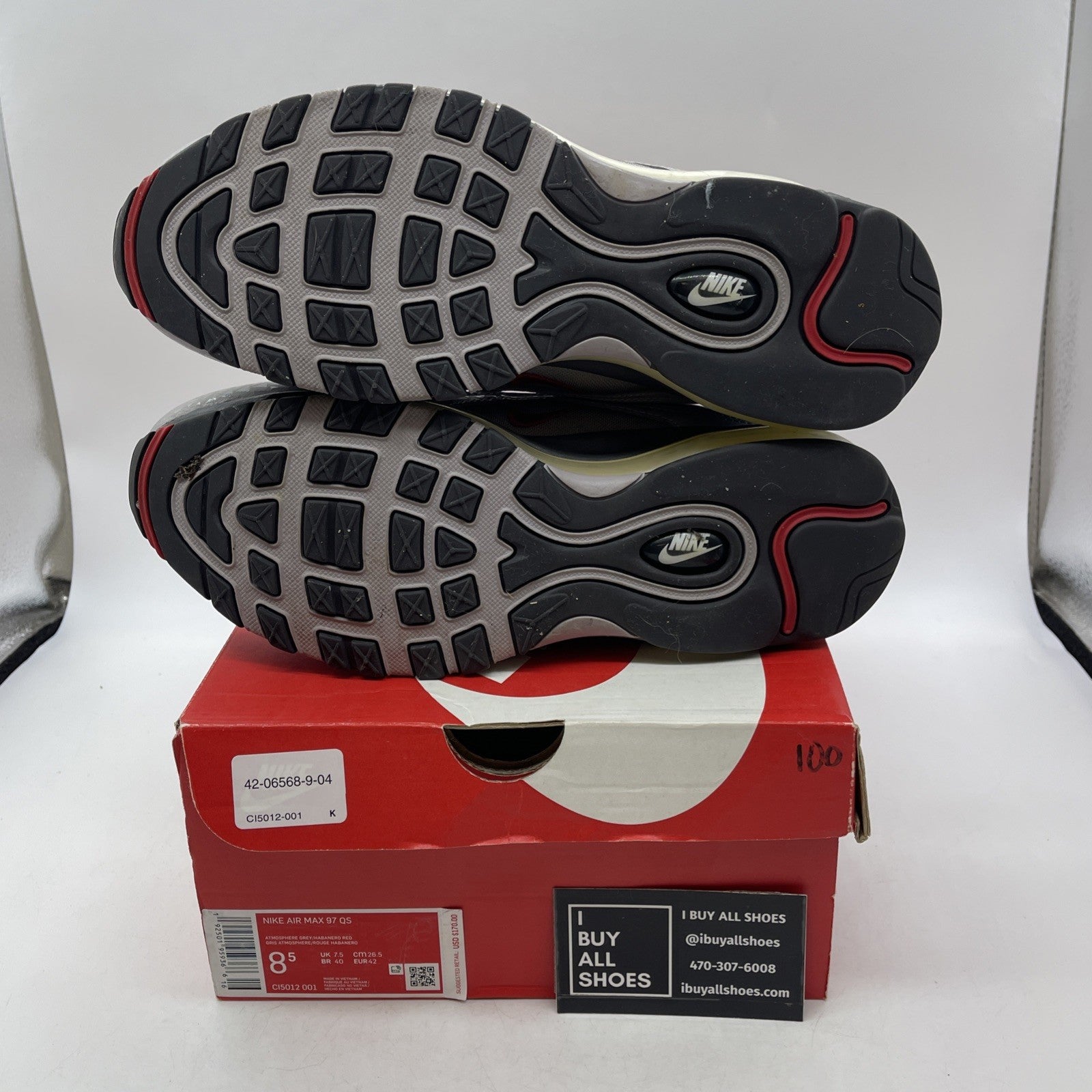 Size 8.5 - Nike Air Max 97 Nintendo 64 (CI5012-001)