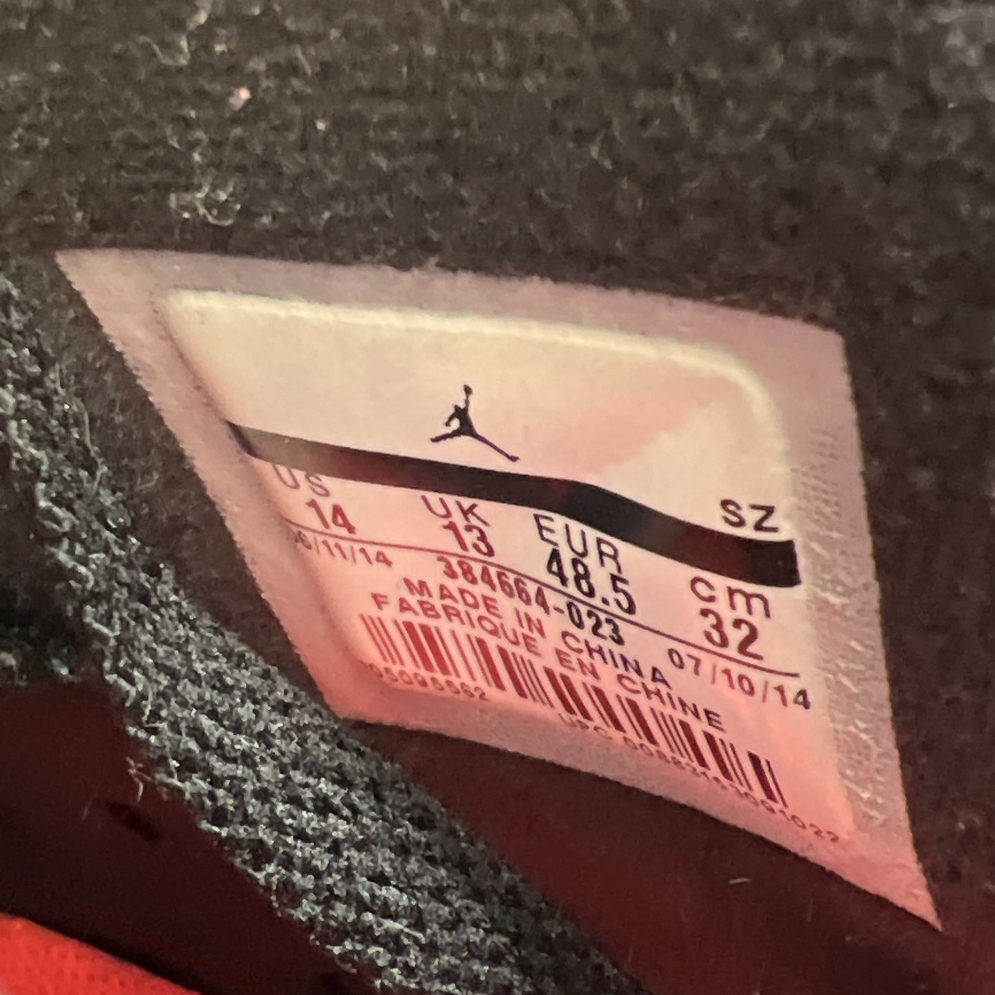 Size 14 - Air Jordan 6 Retro Infrared 23 (384664-623)